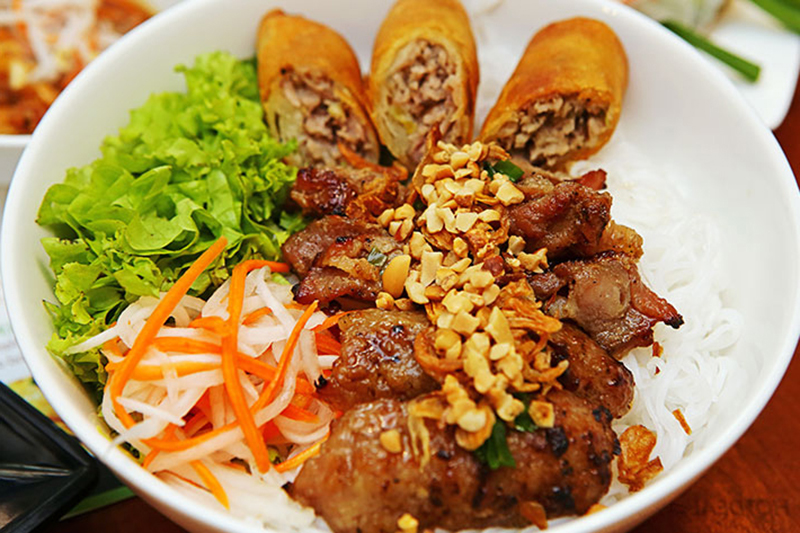 bun thit nuong da nang